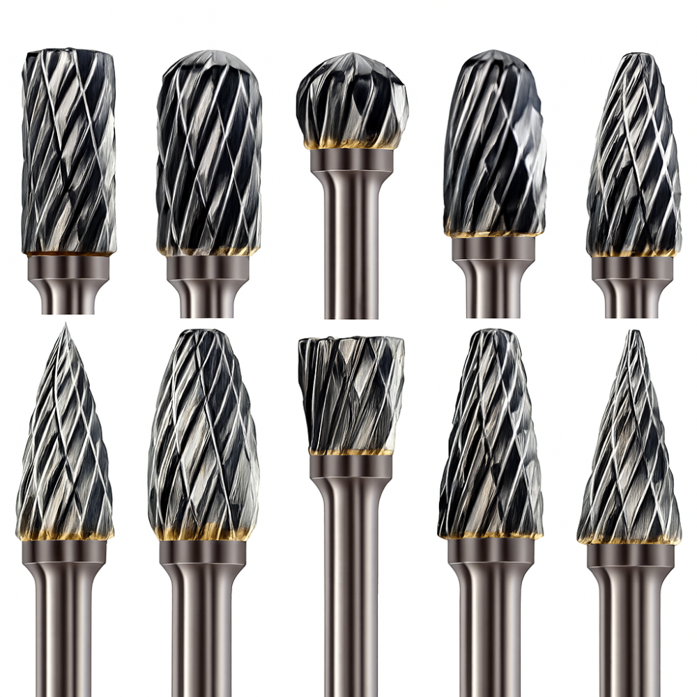 Dremel tungsten carbide burrs – 10 pcs Grinding Wood Metal Stone Jewellery