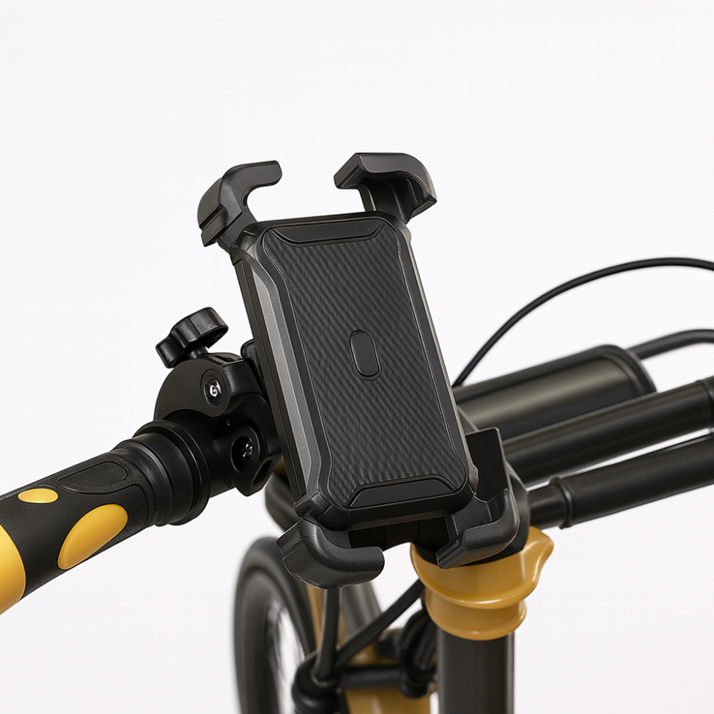 360° bicycle phone mount – Universal shockproof handlebar mount