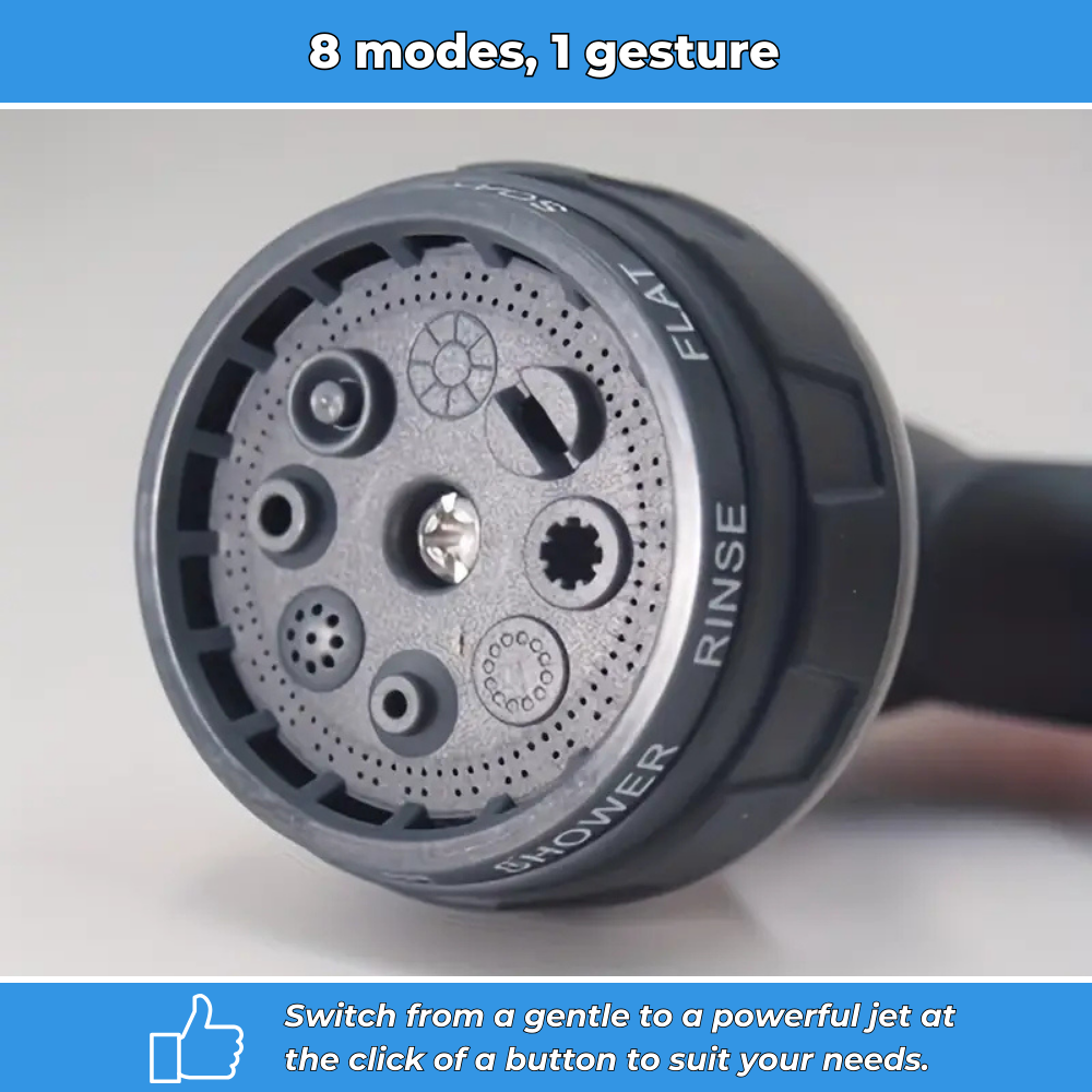 JetGrip - Ergonomic spray gun with adjustable jets