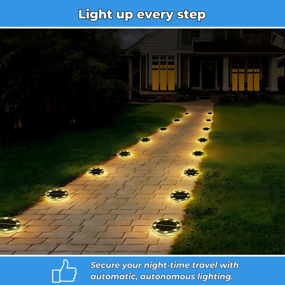 LumaStep - Outdoor solar lighting for steps and kerbs