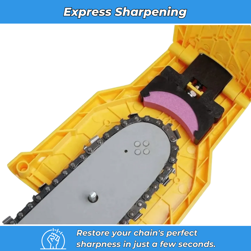 SharpX PRO – Chainsaw sharpener ultra-fast, instant precision