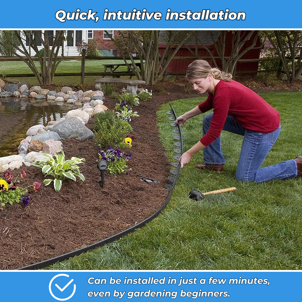 FlexiTrim - Modular edging for lawns and flower beds