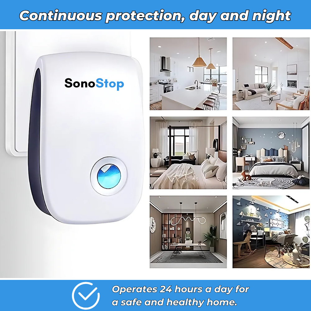 SonoStop - Ultrasonic rodent and insect repellent