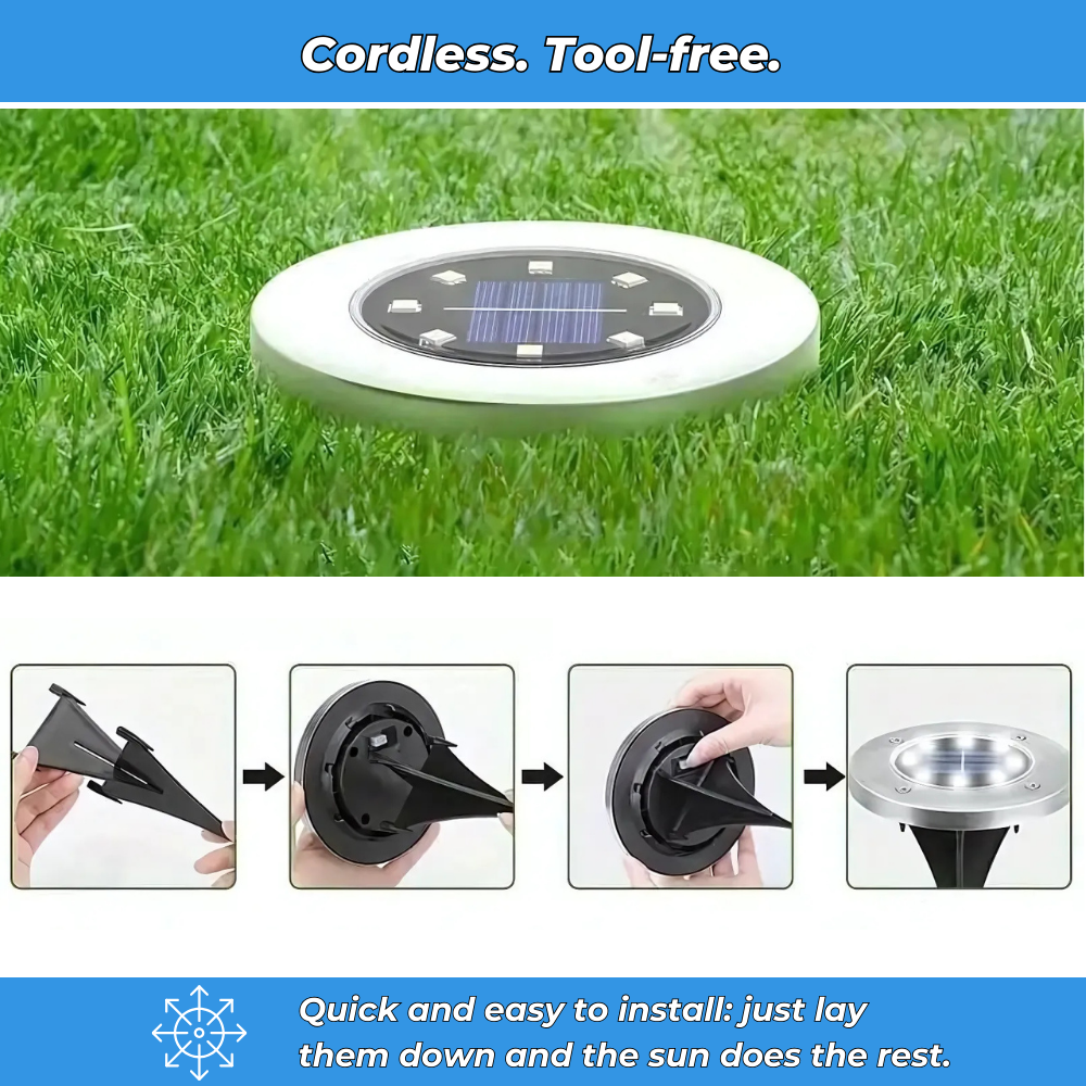 LumaStep - Outdoor solar lighting for steps and kerbs