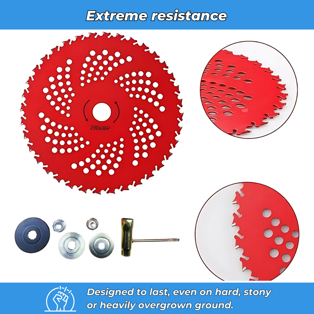 G90 Pro - Indestructible multifunction brushcutter disc