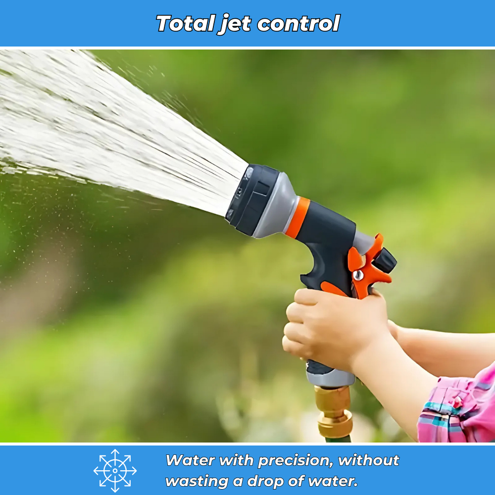 JetGrip - Ergonomic spray gun with adjustable jets