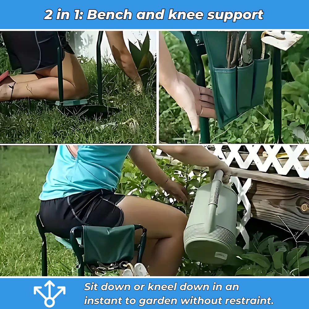 Gardening bench - Work without pain, enjoy without effort