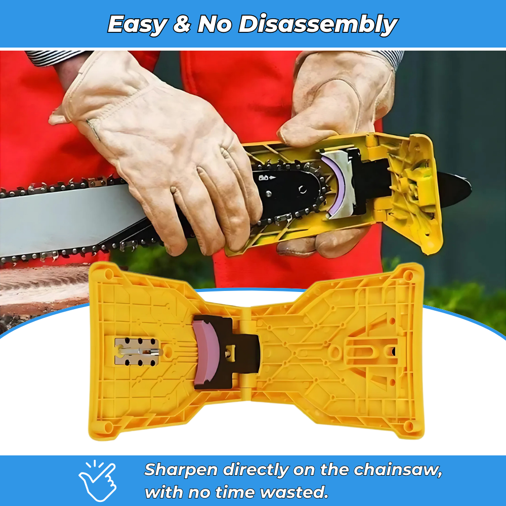 SharpX PRO – Chainsaw sharpener ultra-fast, instant precision