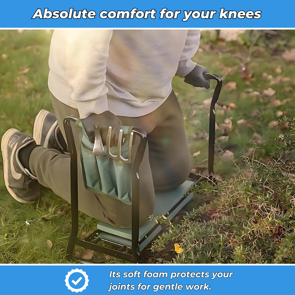 Gardening bench - Work without pain, enjoy without effort