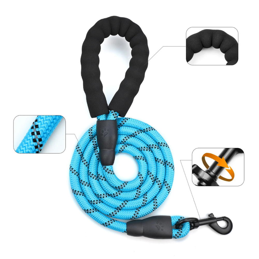 Adjustable anti-escape dog harness + 1.5 m reflective lead