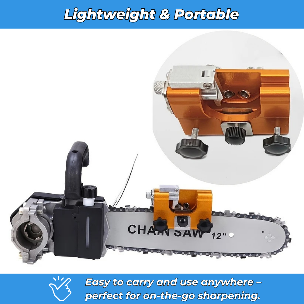 Manual Chainsaw Chain Sharpener