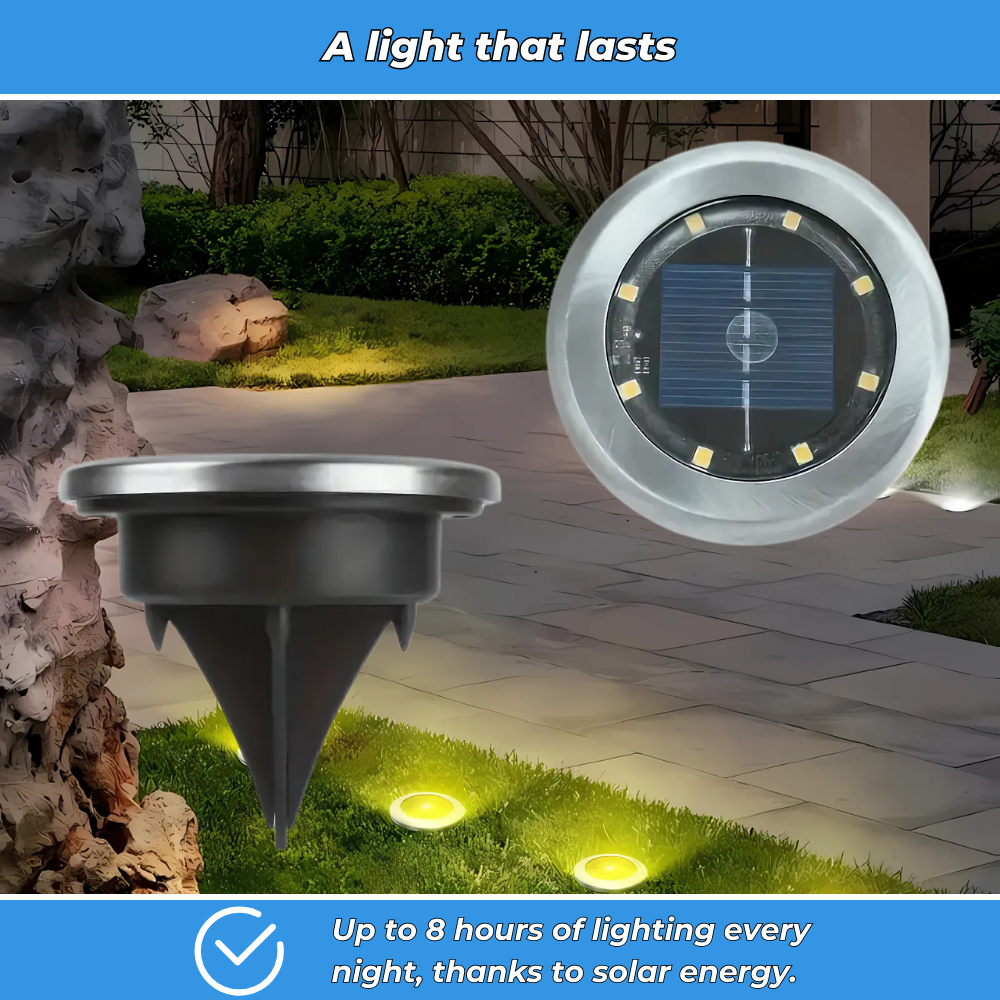 LumaStep - Outdoor solar lighting for steps and kerbs