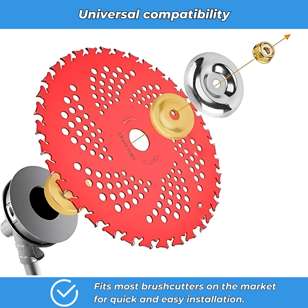 G90 Pro - Indestructible multifunction brushcutter disc
