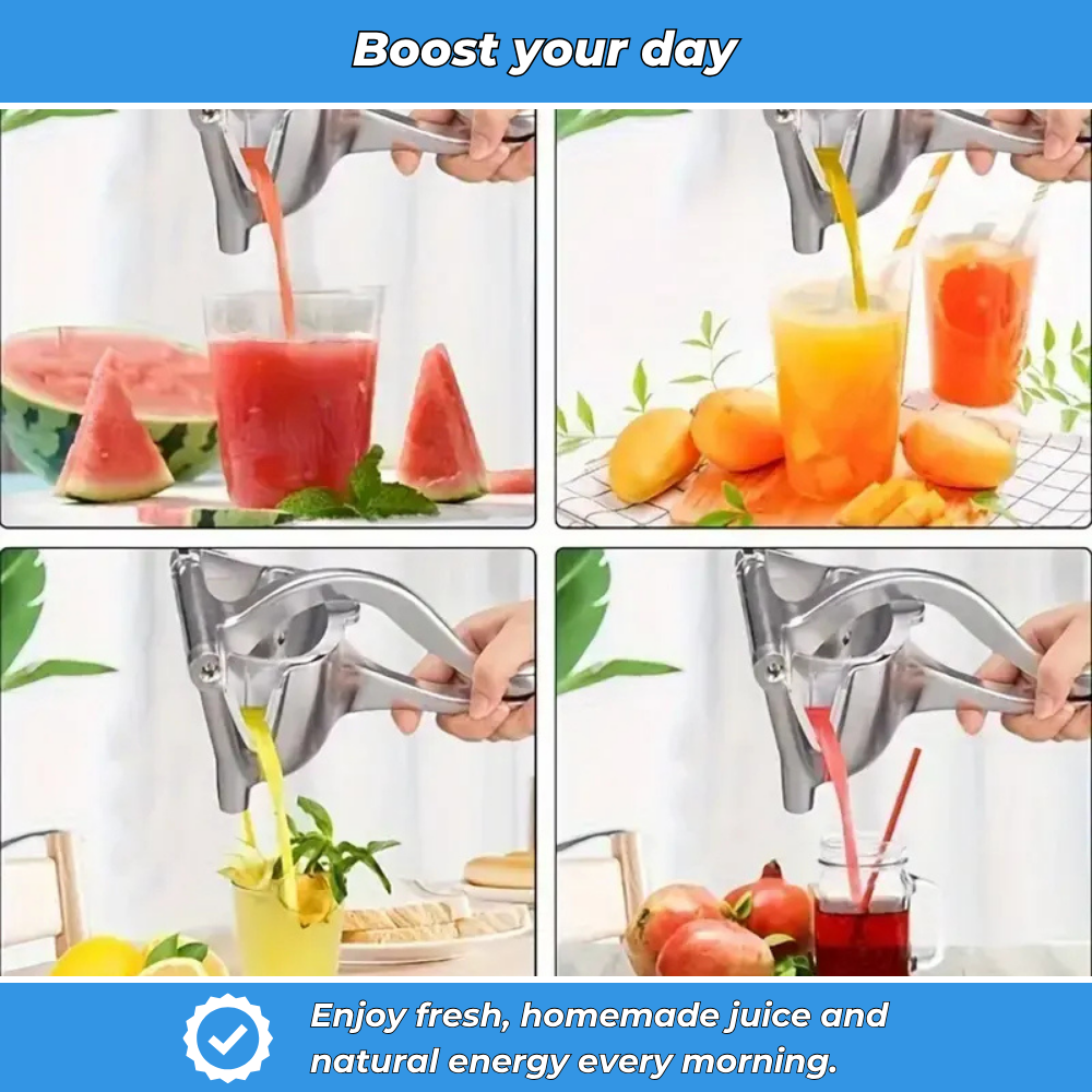 Zestio – 3-in-1 Manual Citrus Juicer for the Kitchen