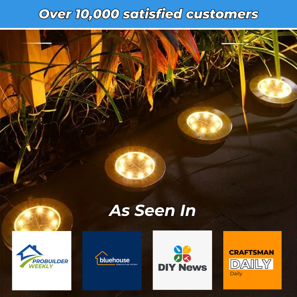 LumaStep - Outdoor solar lighting for steps and kerbs