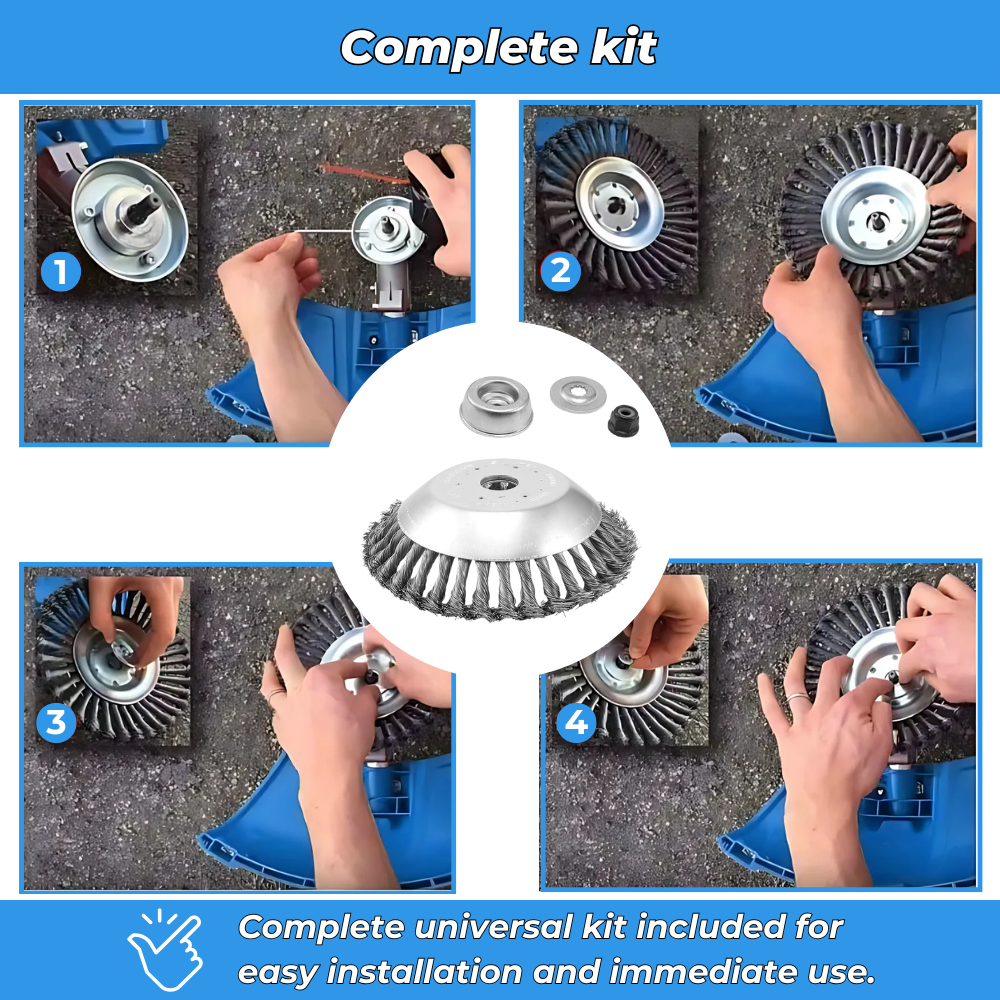 D40 PRO - Next-generation brush cutter head