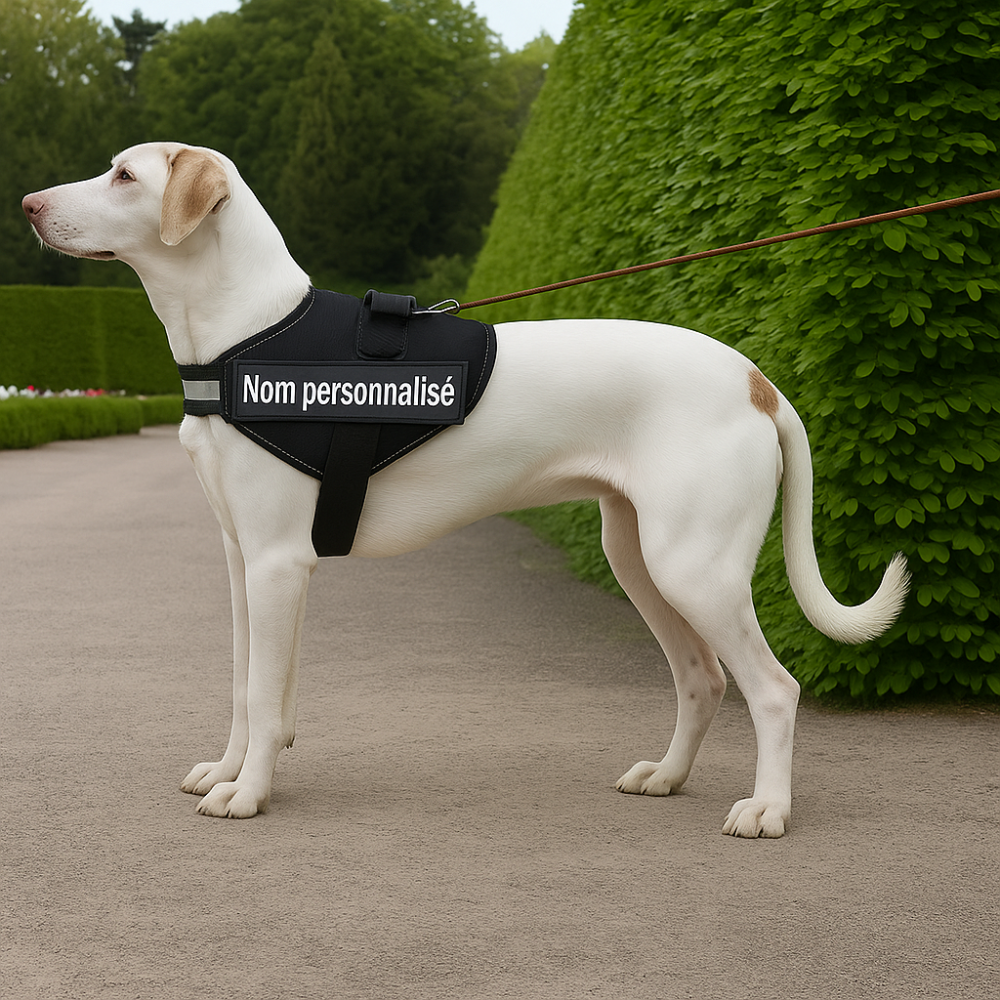 Personalised dog harness – adjustable and anti-strangulation