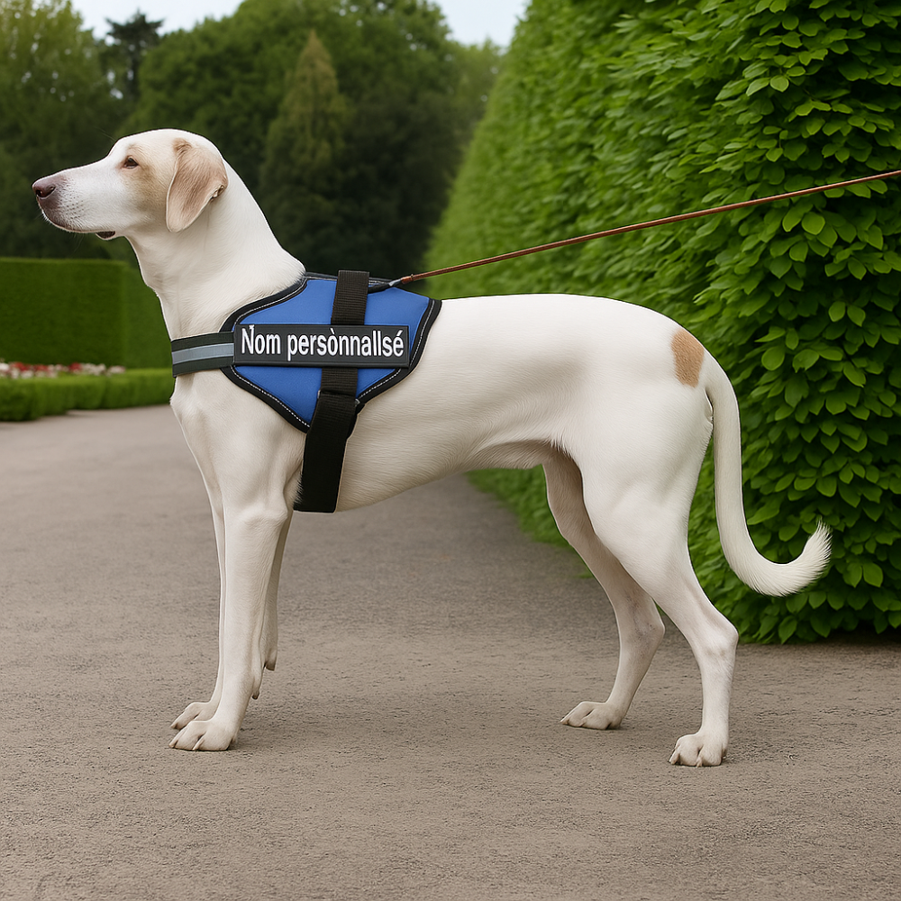 Personalised dog harness – adjustable and anti-strangulation