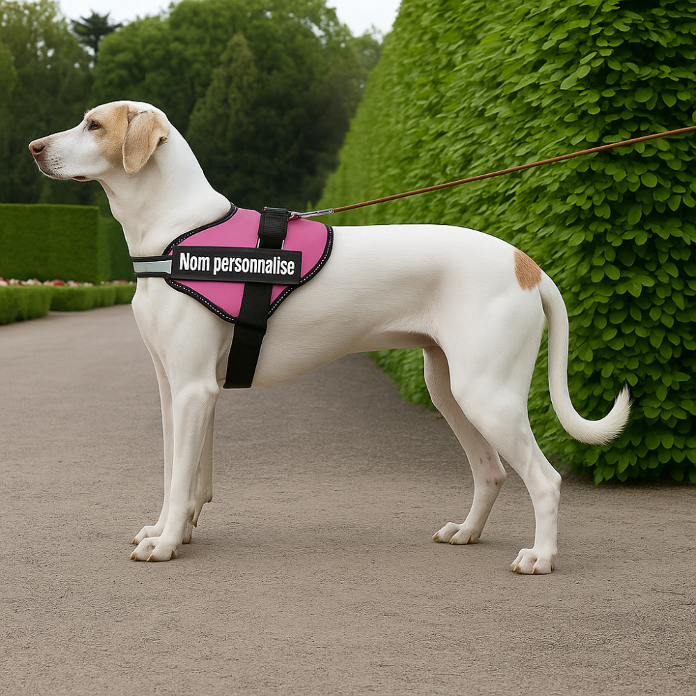 Personalised dog harness – adjustable and anti-strangulation