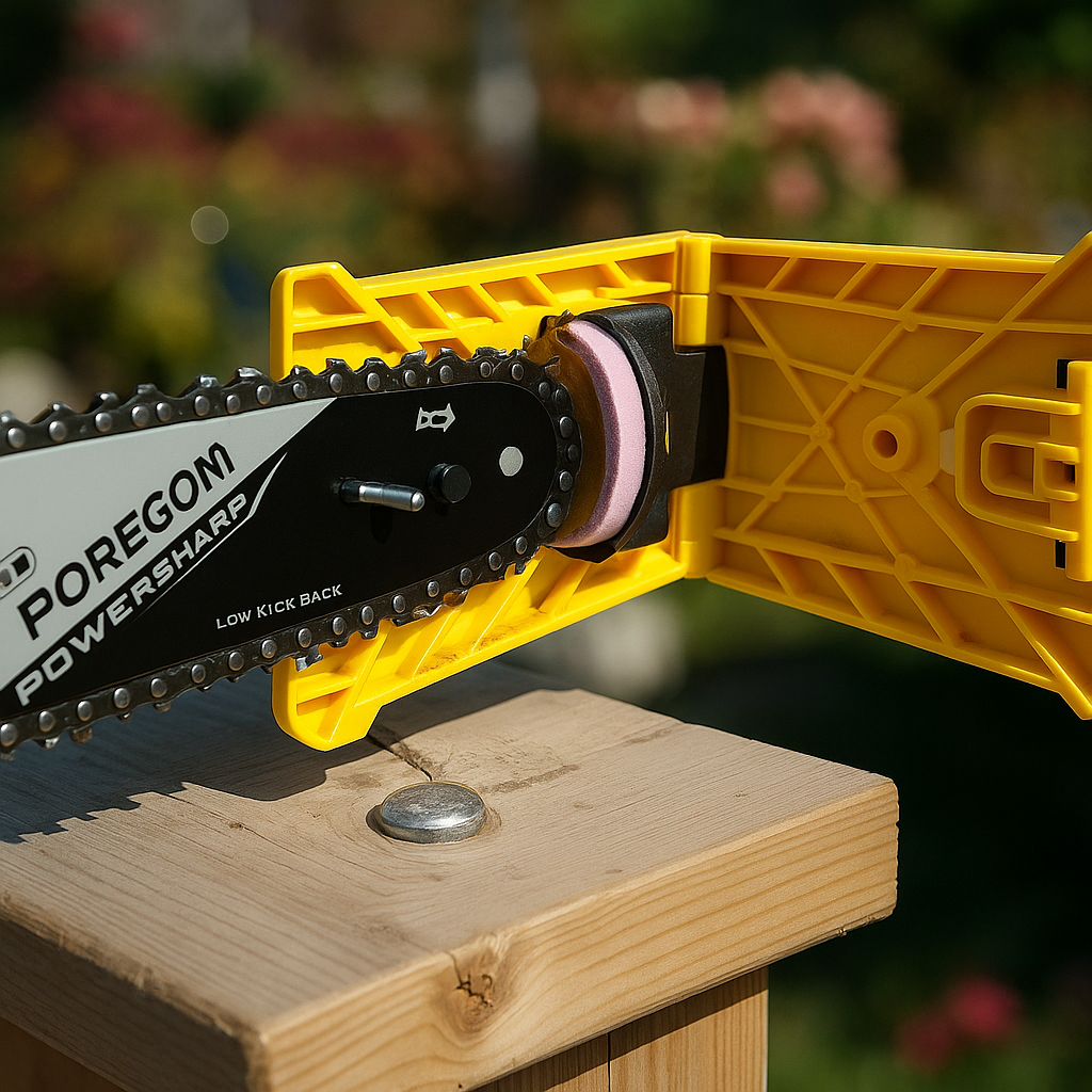SharpX PRO – Chainsaw sharpener ultra-fast, instant precision