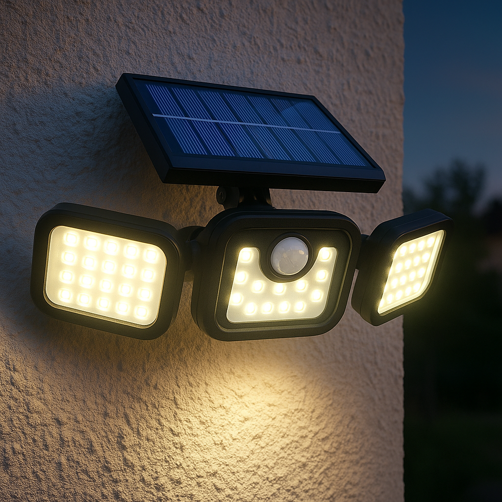 Solar 400 - Waterproof solar outdoor lighting with motion sensor