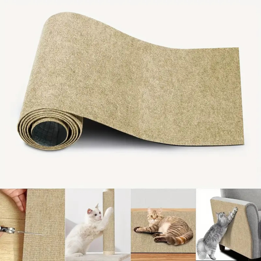 Self-Adhesive Scratching Mat – Protects Walls & Furniture