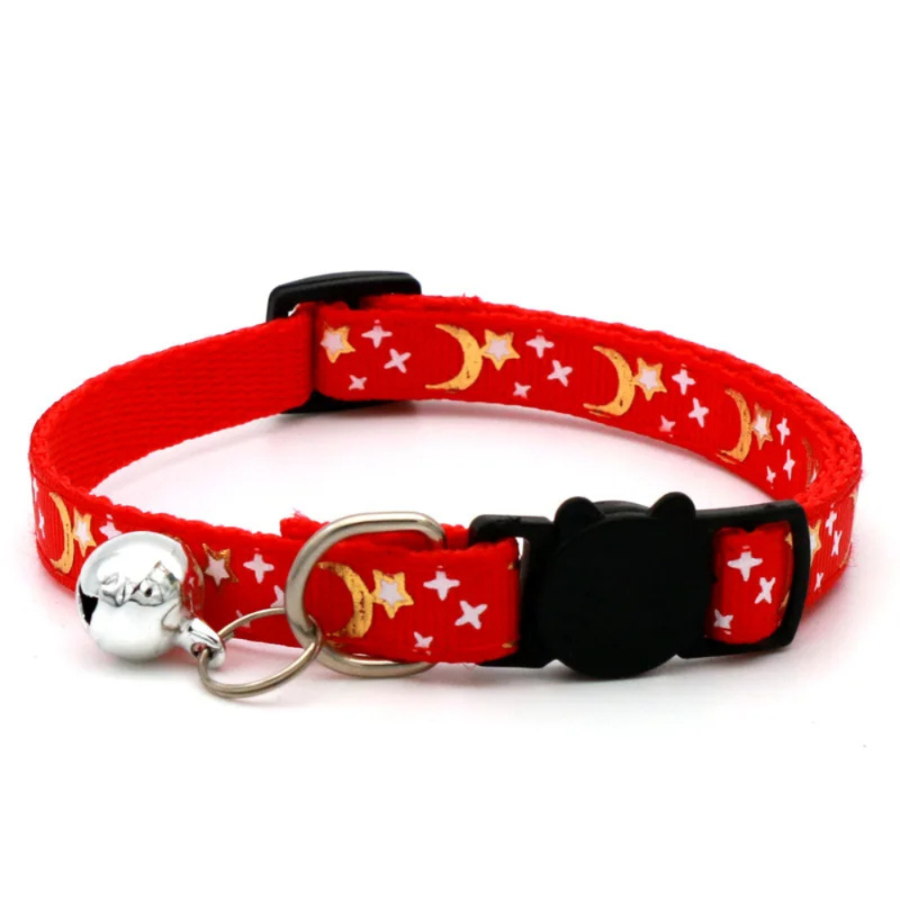 Adjustable Safety Cat Collar with Bell
