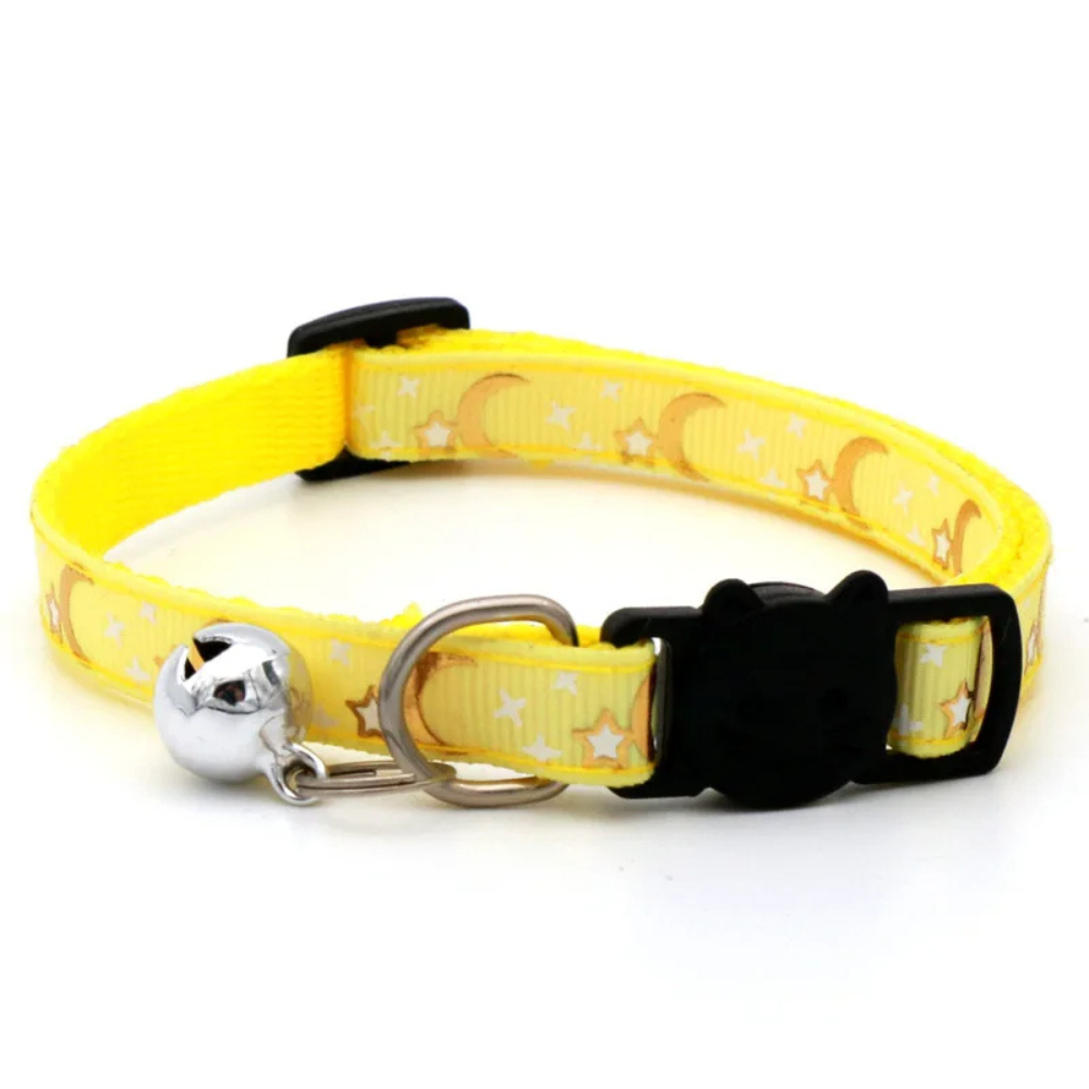 Adjustable Safety Cat Collar with Bell
