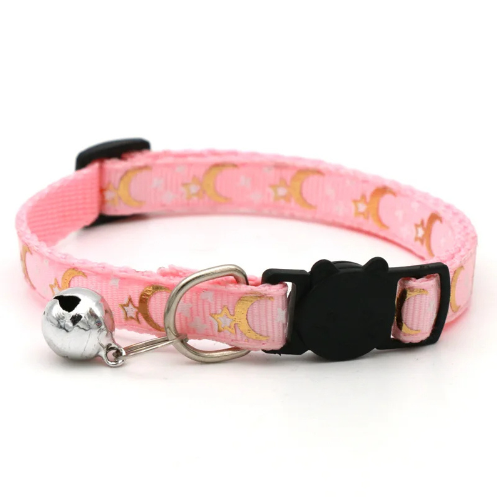 Adjustable Safety Cat Collar with Bell