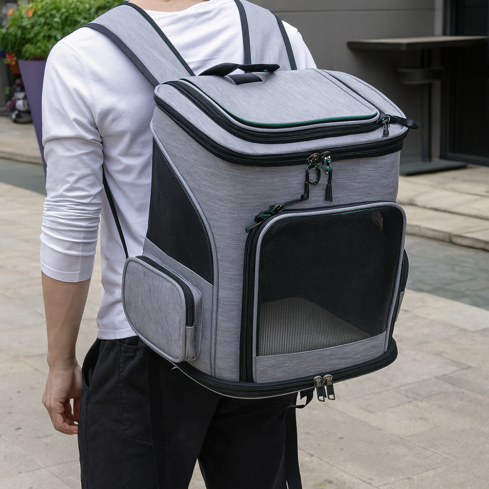 Foldable and Breathable Pet Carrier Bag