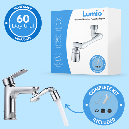 Aquaflex - Universal Rotating Faucet Adapter