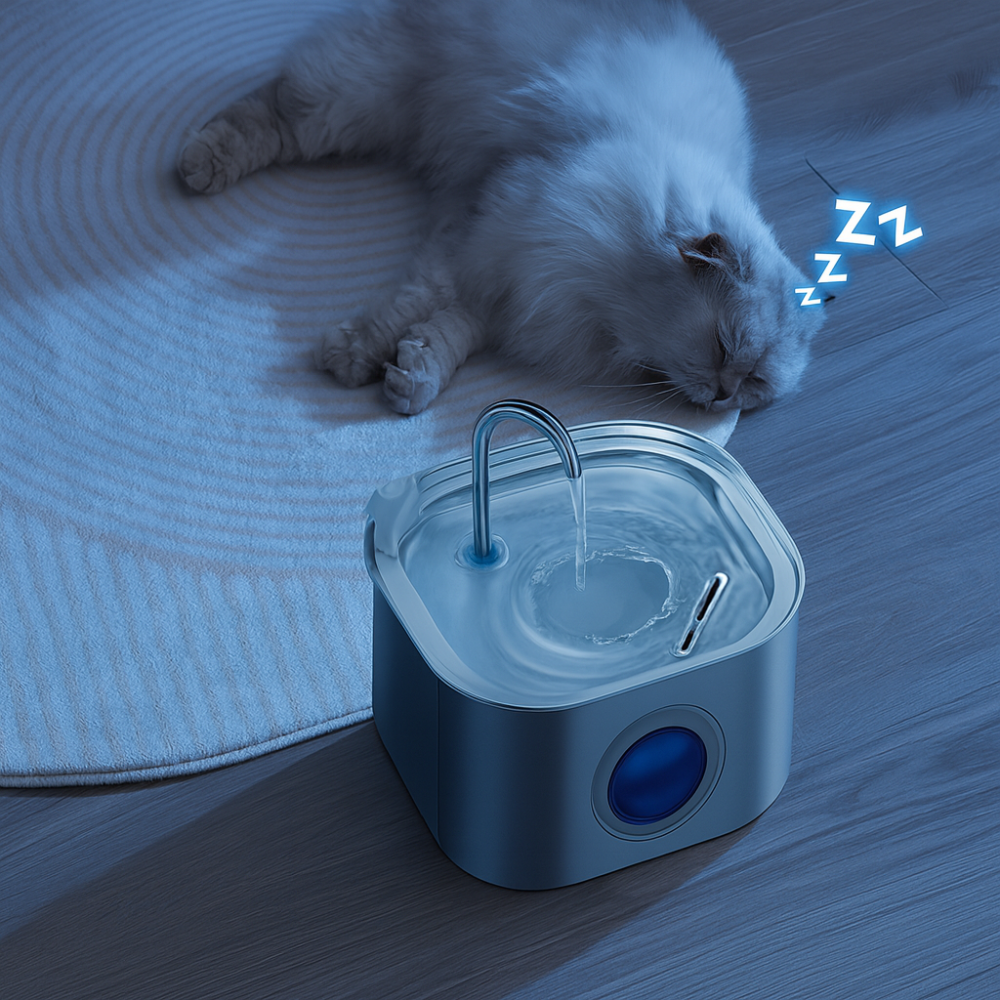 3.2L Stainless Steel Water Fountain for Cats