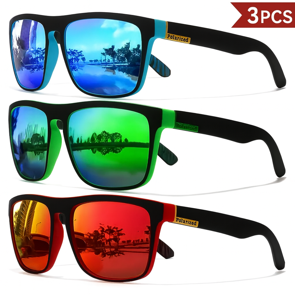 Pack of 3 Polarised Sunglasses