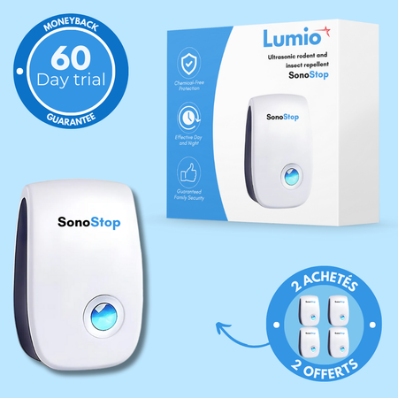 SonoStop - Ultrasonic rodent and insect repellent