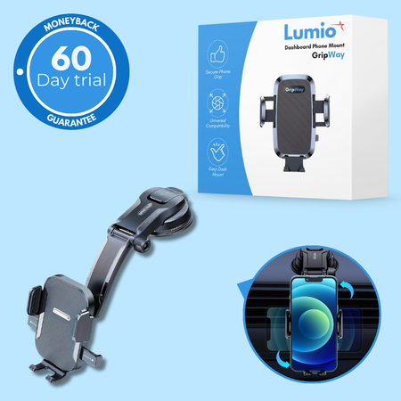 GripWay – Dashboard Phone Mount for All Car Models