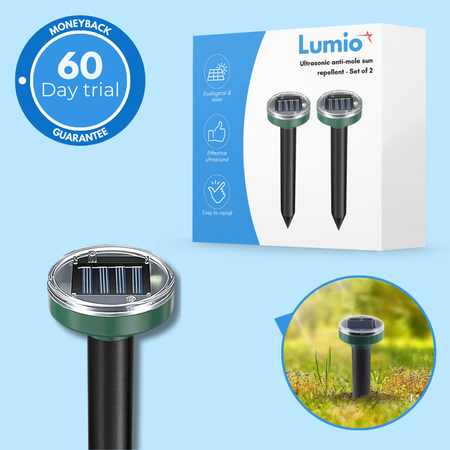 Ultrasonic anti-mole sun repellent (Set of 2)