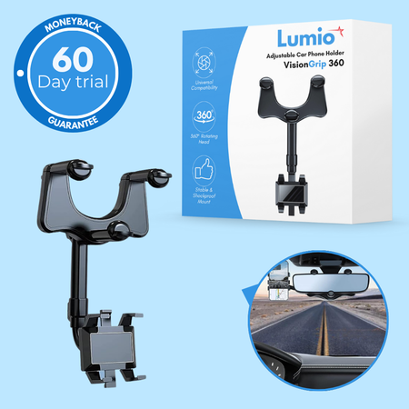 VisionGrip 360 – Adjustable Car Phone Holder