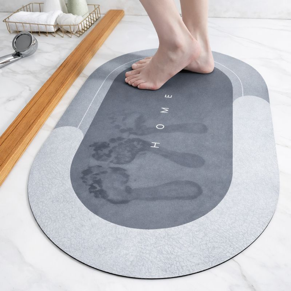 AquaSoft – Absorbent non slip quick drying bath mat 40x60 cm