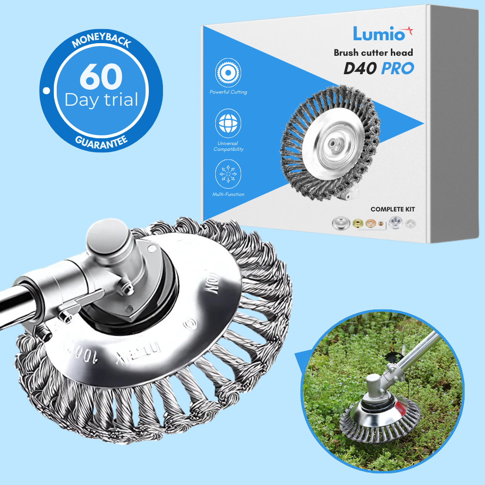 D40 PRO - Next-generation brush cutter head