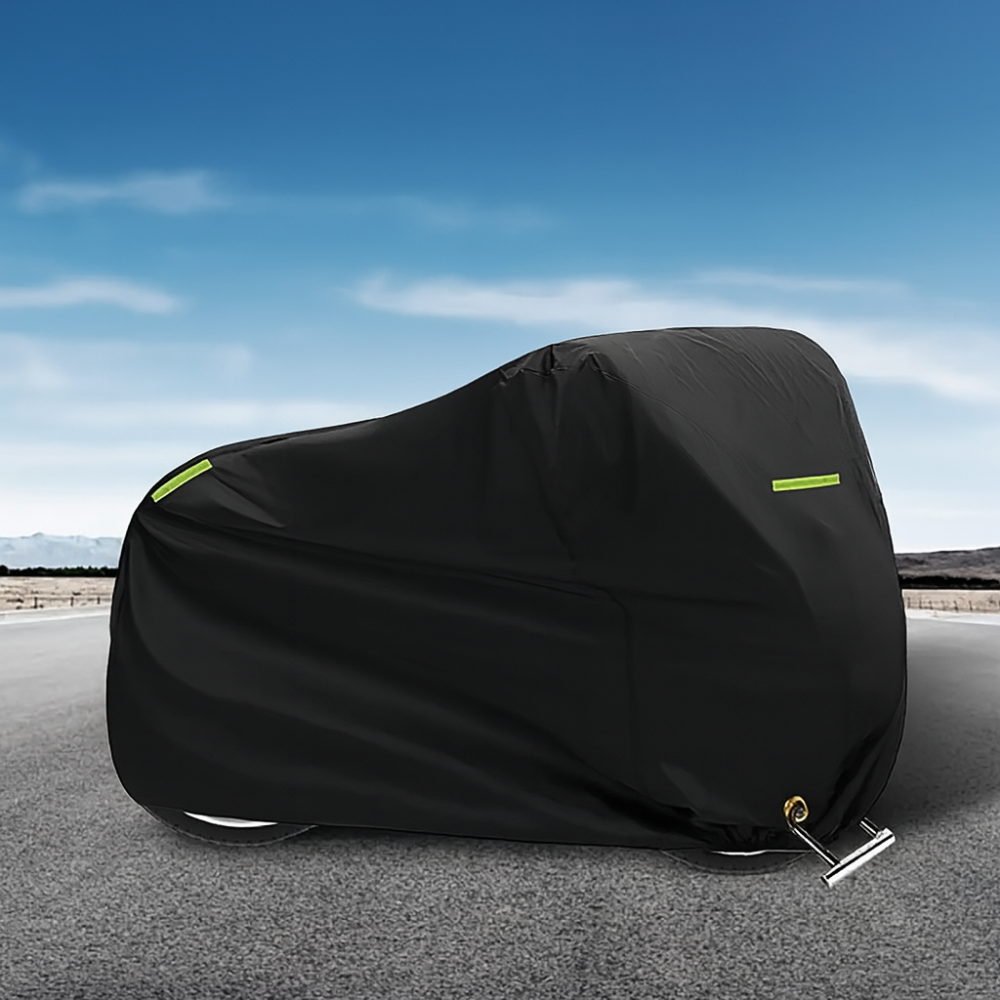 210D waterproof and UV-resistant motorbike cover