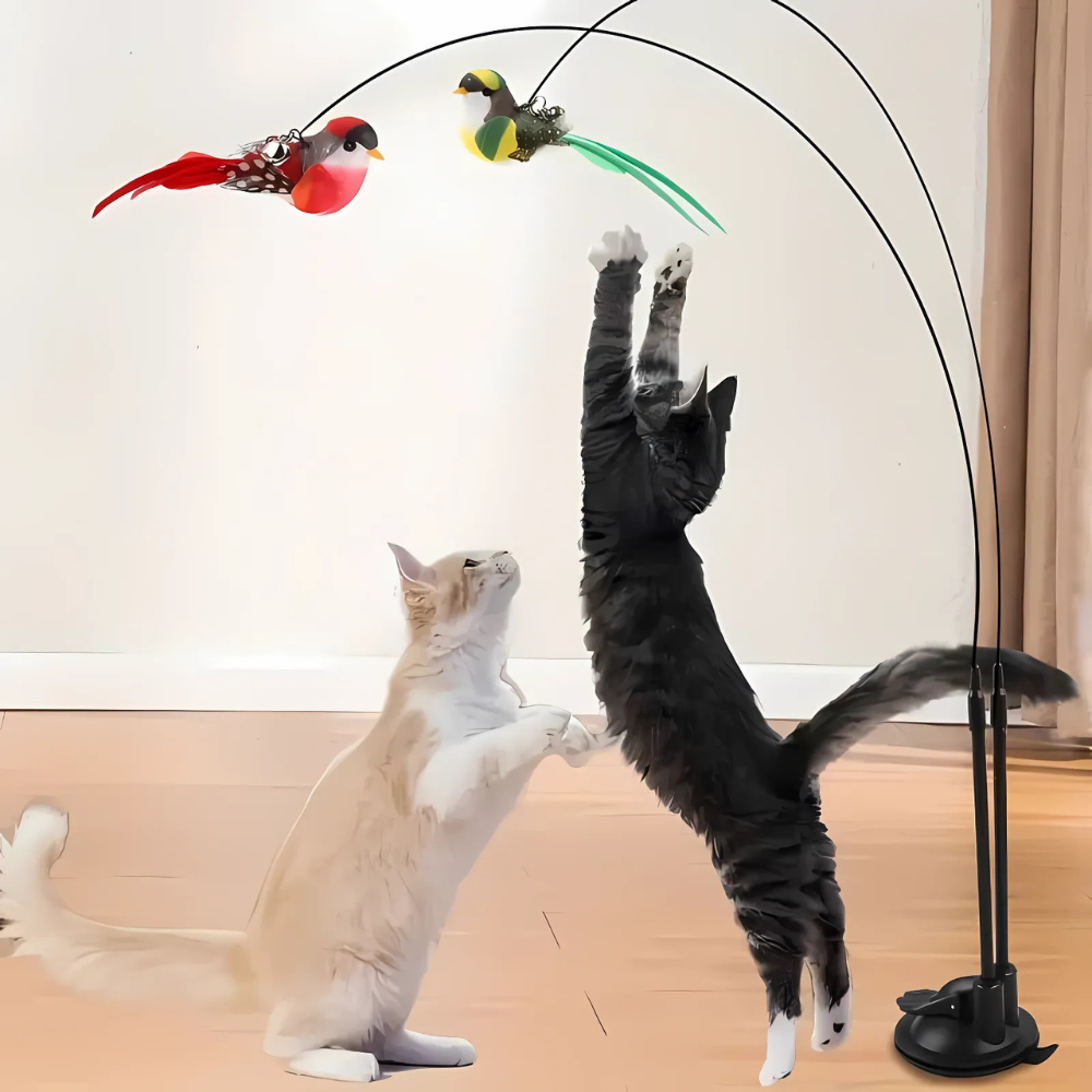 Interactive Bird Toy for Active Cats