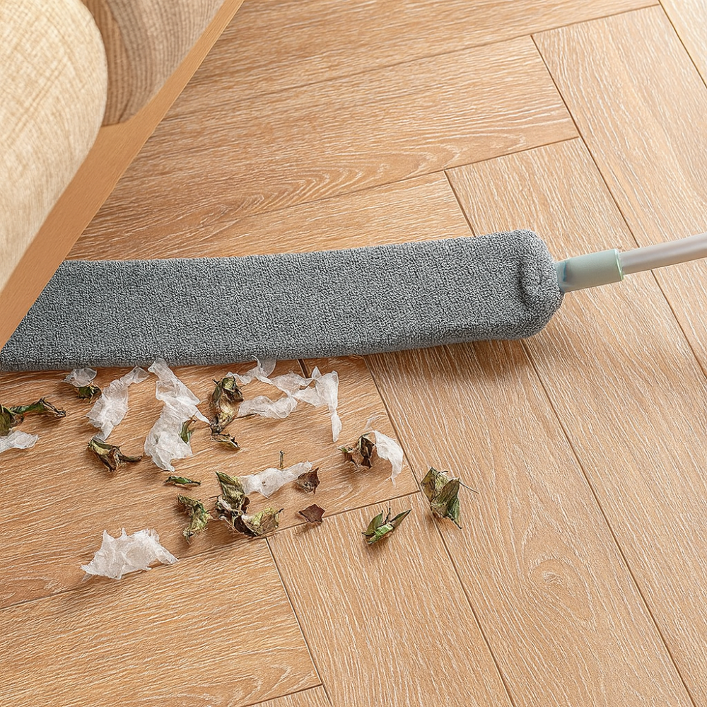 Telescopic Flat Duster for Hard-to-Reach Spaces