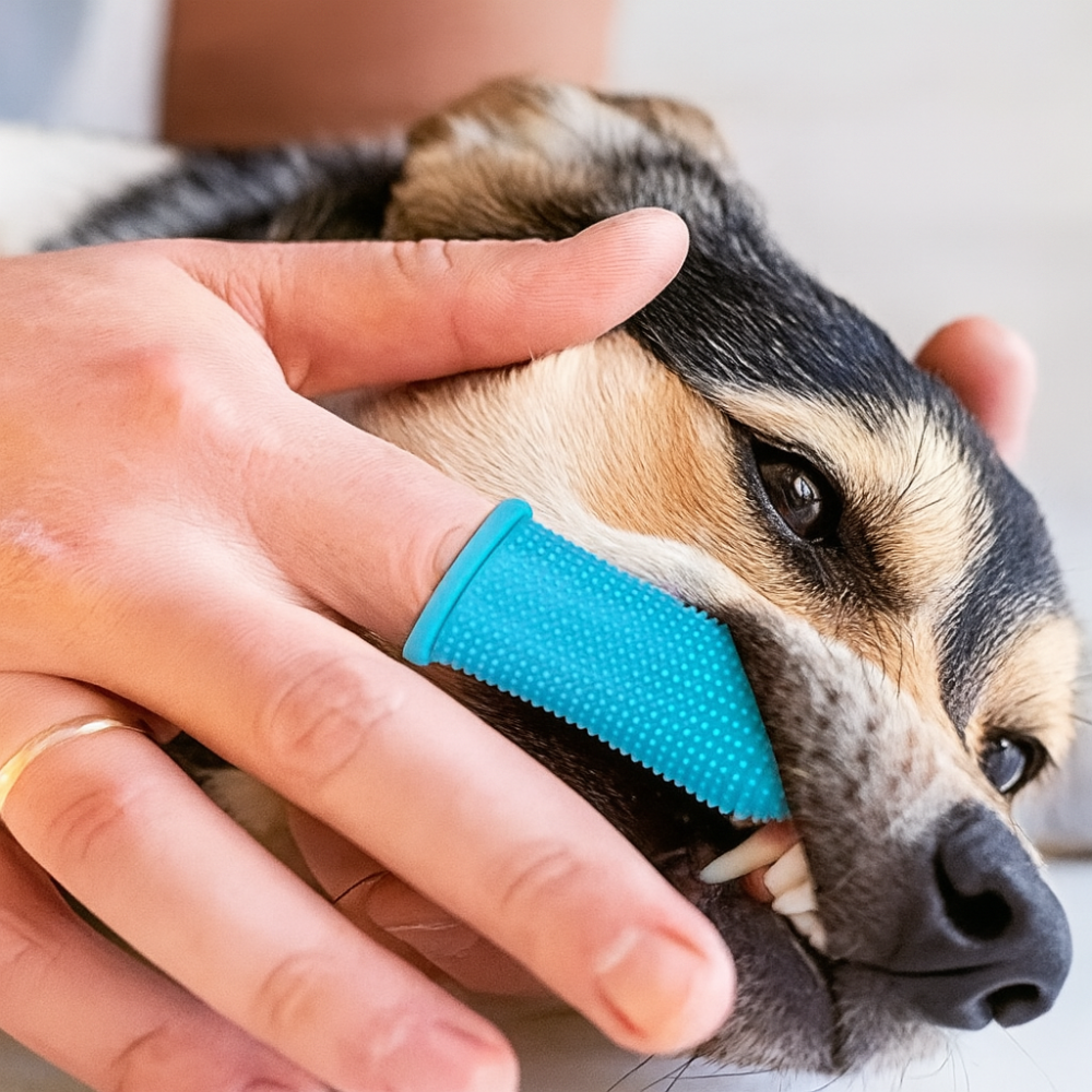 Silicone Toothbrush for Dogs and Cats