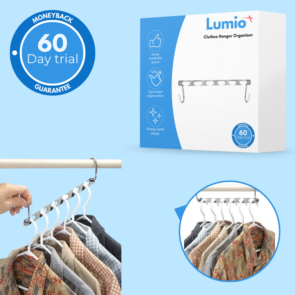 Stainless Steel Clothes Hanger Organizer