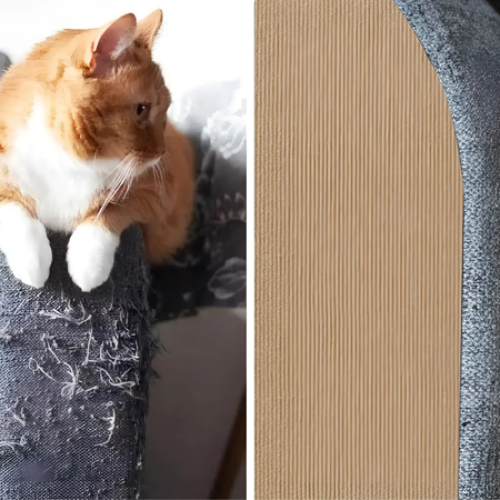 Self-Adhesive Scratching Mat – Protects Walls & Furniture