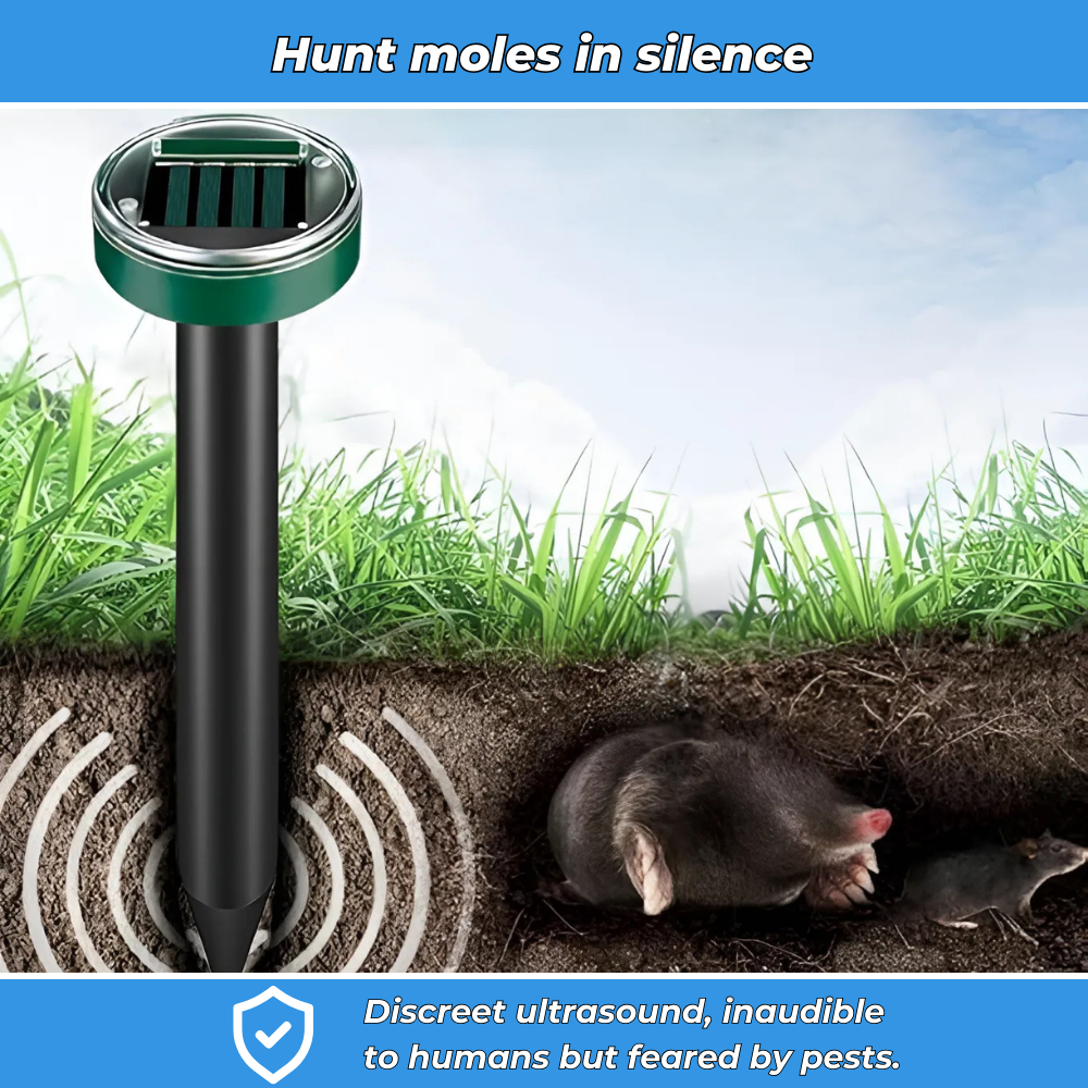 Ultrasonic anti-mole sun repellent (Set of 2)