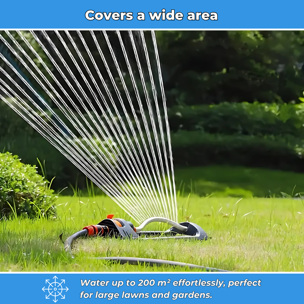 AquaSwing - 19-jet automatic oscillating sprinkler