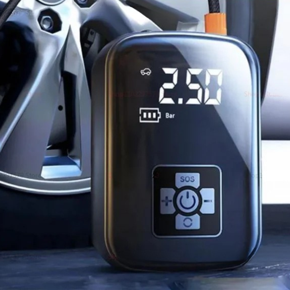 Portable cordless air compressor – Tyre inflator