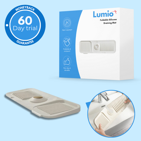 Foldable Silicone Draining Mat – Heat-Resistant