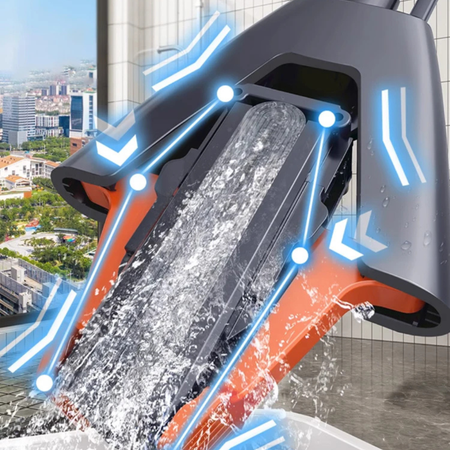 Clean PRO X foldable hands-free mop